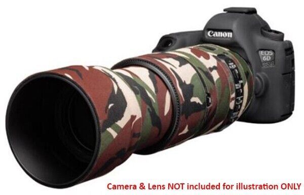 EasyCover Lens Oak GREEN CAMOUFLAGE Sigma 100-400mm F5-6.3 DG OS HSM Contemporar