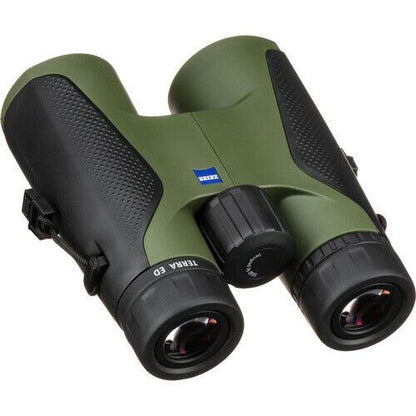 Carl Zeiss 10 x 42 Terra ED Binoculars - Green & Black (UK Stock) BNIB