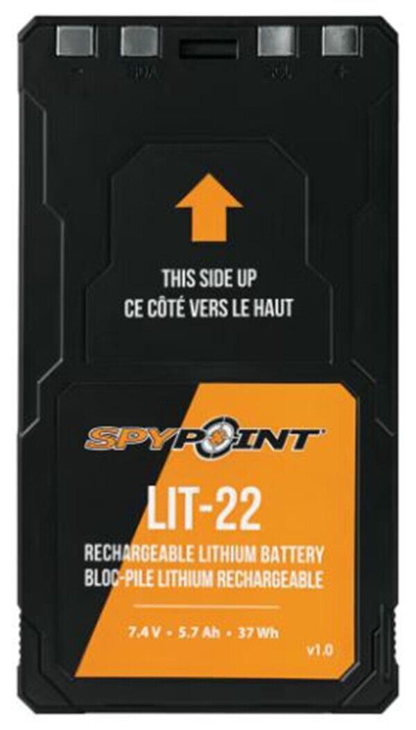 Spypoint LIT-22 Rechargeable Battery Pack for Flex Series Cameras (UK) BNIB  NEW