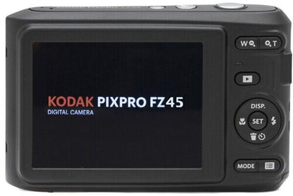 Kodak PIXPRO FZ45 16MP 4x Zoom Wide Angle Digital Camera - Black (UK Stock) BNIB