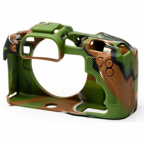 EasyCover Silicone Skin Case Cover Protector Canon EOS RP Camouflage (UK Stock)