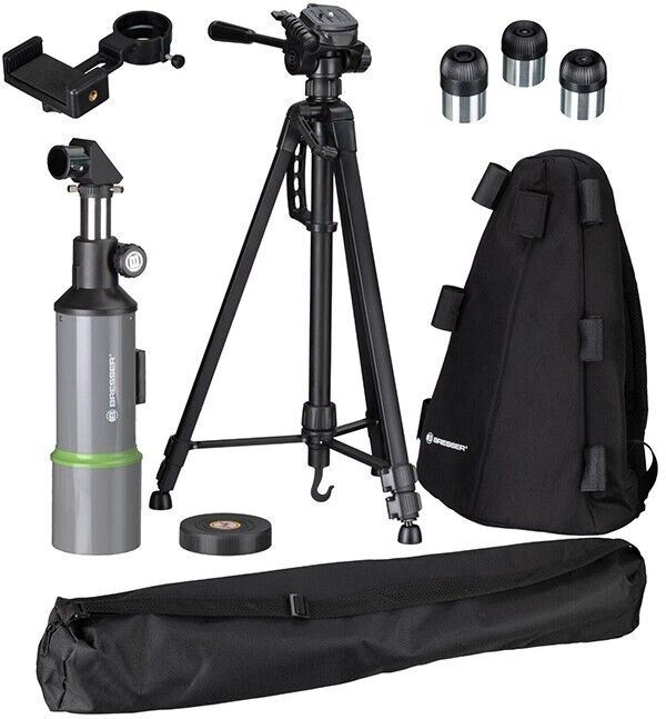 BRESSER Night Explorer 80 / 400 Astronomical Telescope Backpack KIT #9621800  UK