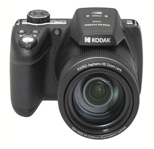 Kodak PixPro AZ-528 52x Zoom WiFi Bridge Camera in Black AZ528BK (UK Stock) BNIB