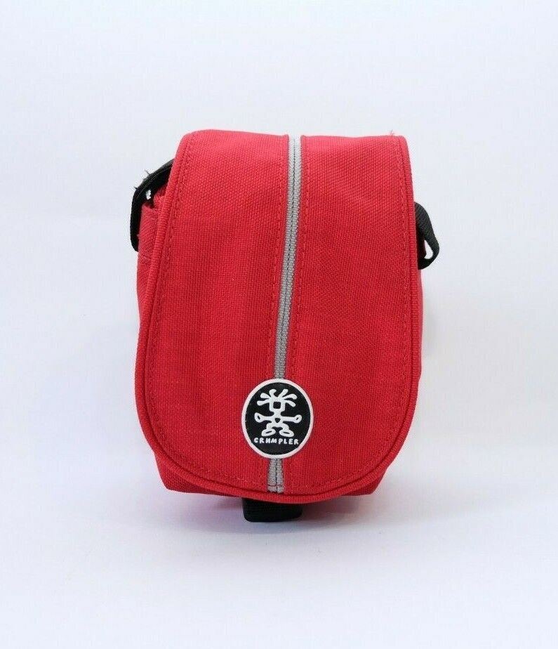 Crumpler Pretty Boy 220 XXS Bag in Red/Silver for compact cameras BNIP, UK stock